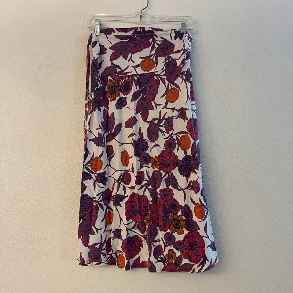 Patagonia Women's Kamala Skirt, Size Medium, Pink/Orange Floral - Picture 4 of 8